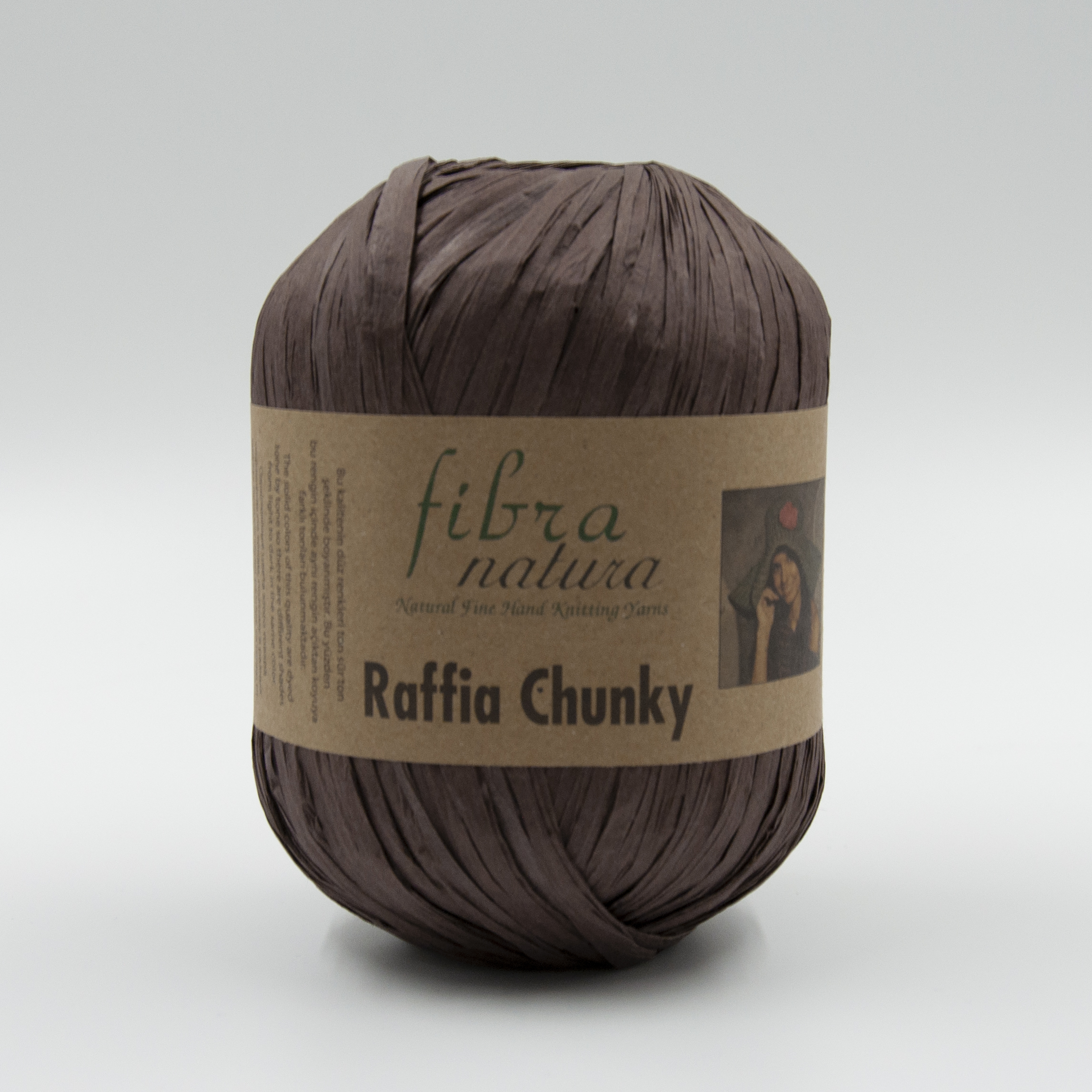 ����� ����� ������ ����� ����� (Fibra Natura Raffia Chunky) �114-21 �����-����������