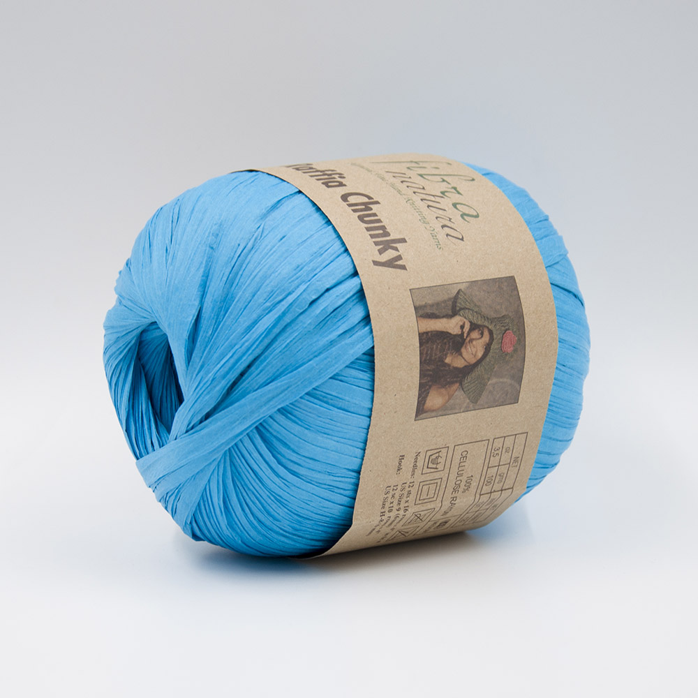 ����� ����� ������ ����� ����� (Fibra Natura Raffia Chunky) �114-36 ������