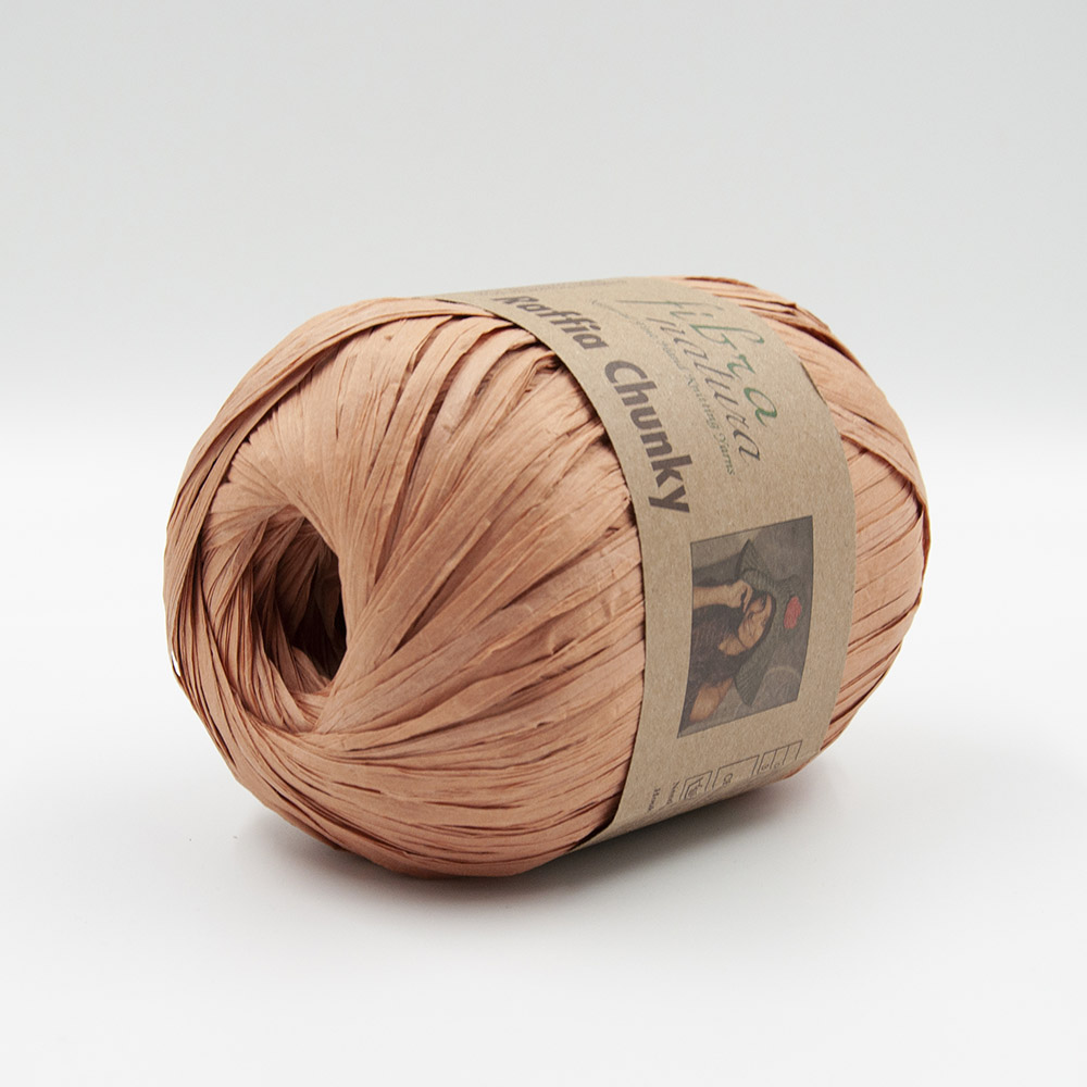 ����� ����� ������ ����� ����� (Fibra Natura Raffia Chunky) �114-19 �����