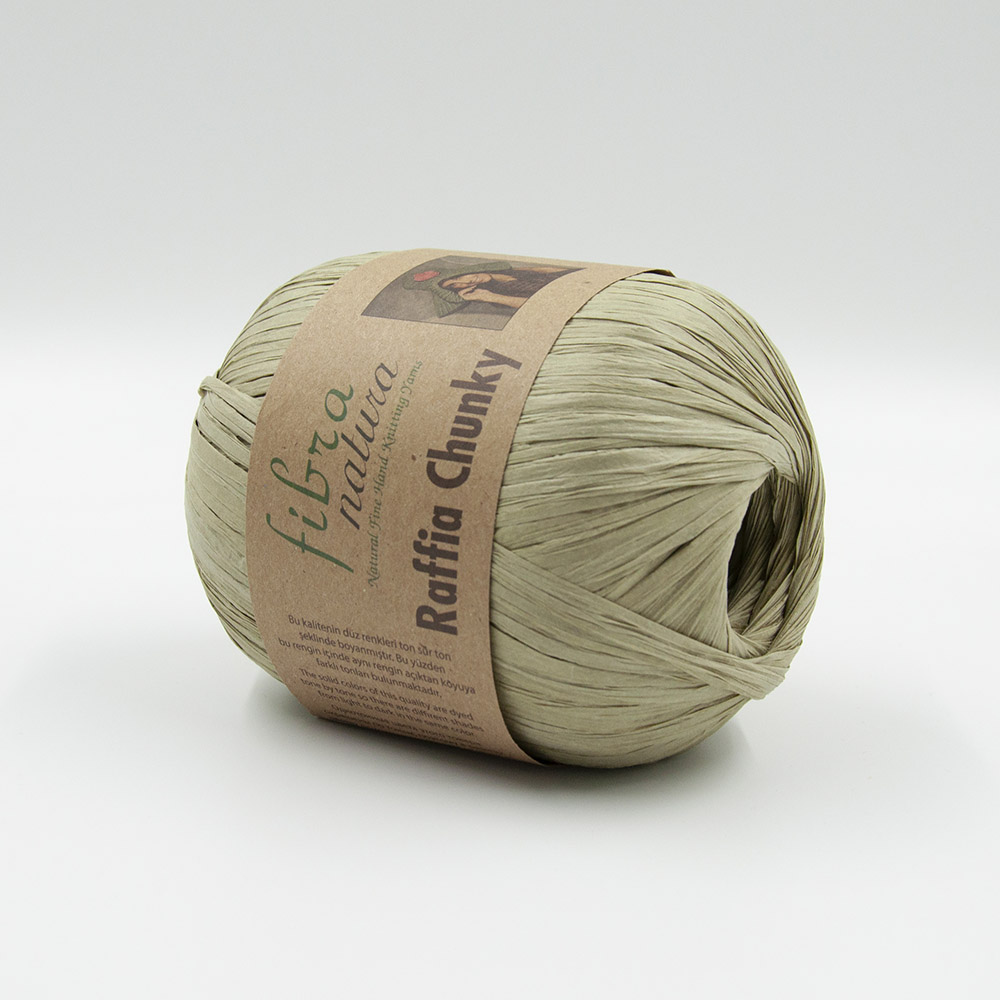 ����� ����� ������ ����� ����� (Fibra Natura Raffia Chunky) �114-15 ��������