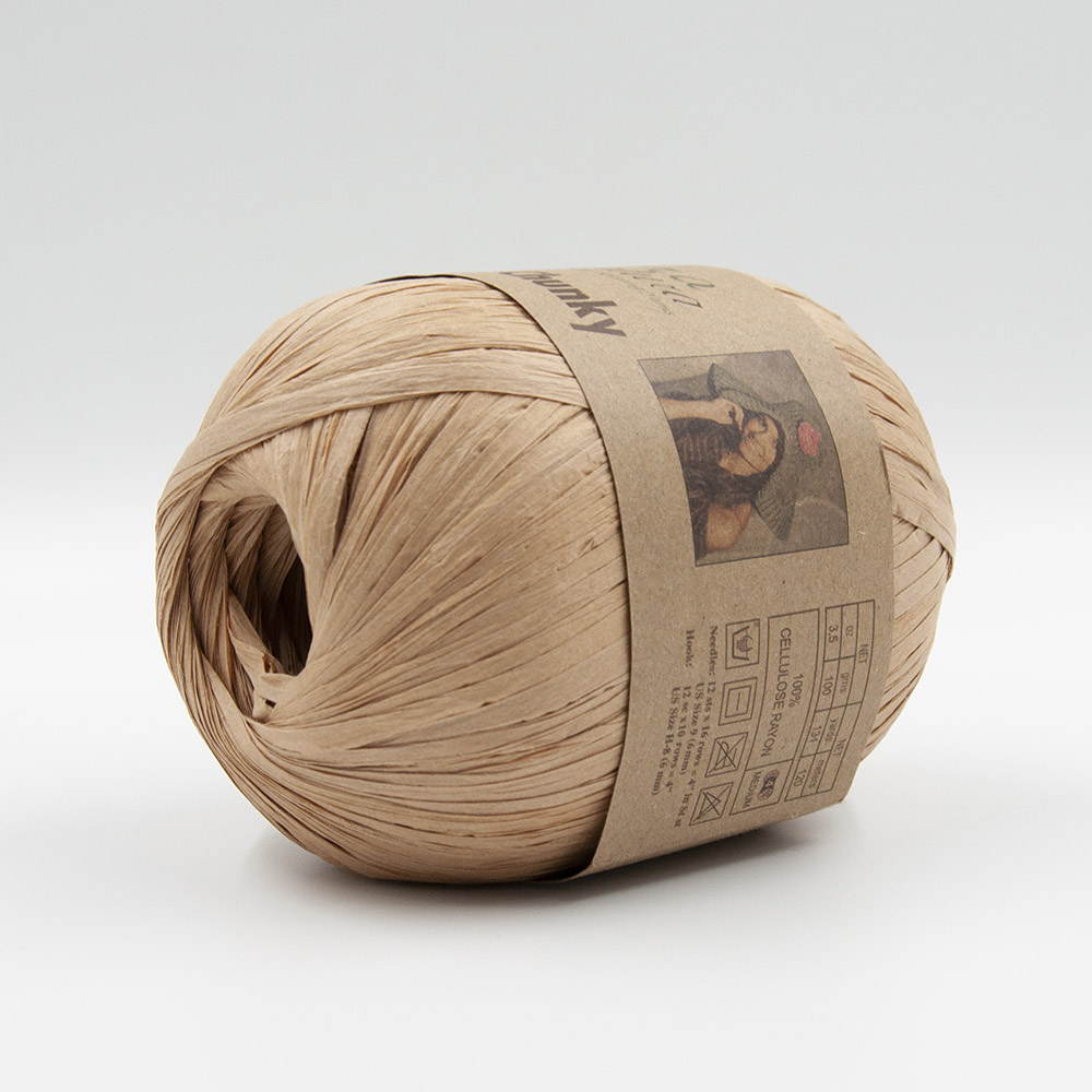 ����� ����� ������ ����� ����� (Fibra Natura Raffia Chunky) �114-18 �������